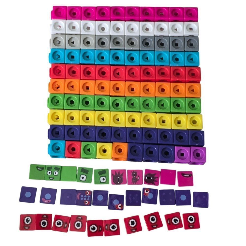 Colorful Mathlink Cubes Set/ Stem